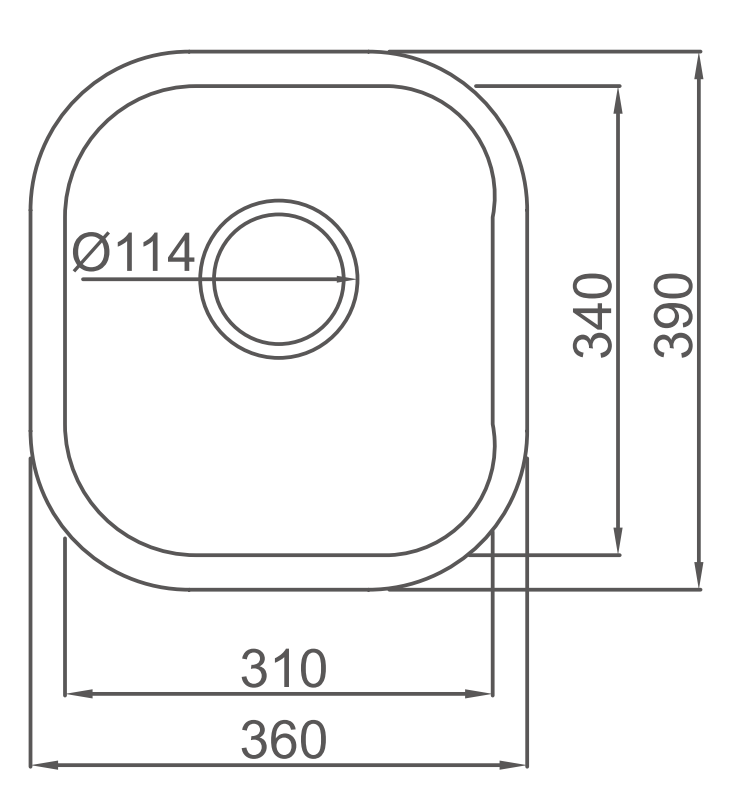 帕布洛不銹鋼水槽RIP910DD